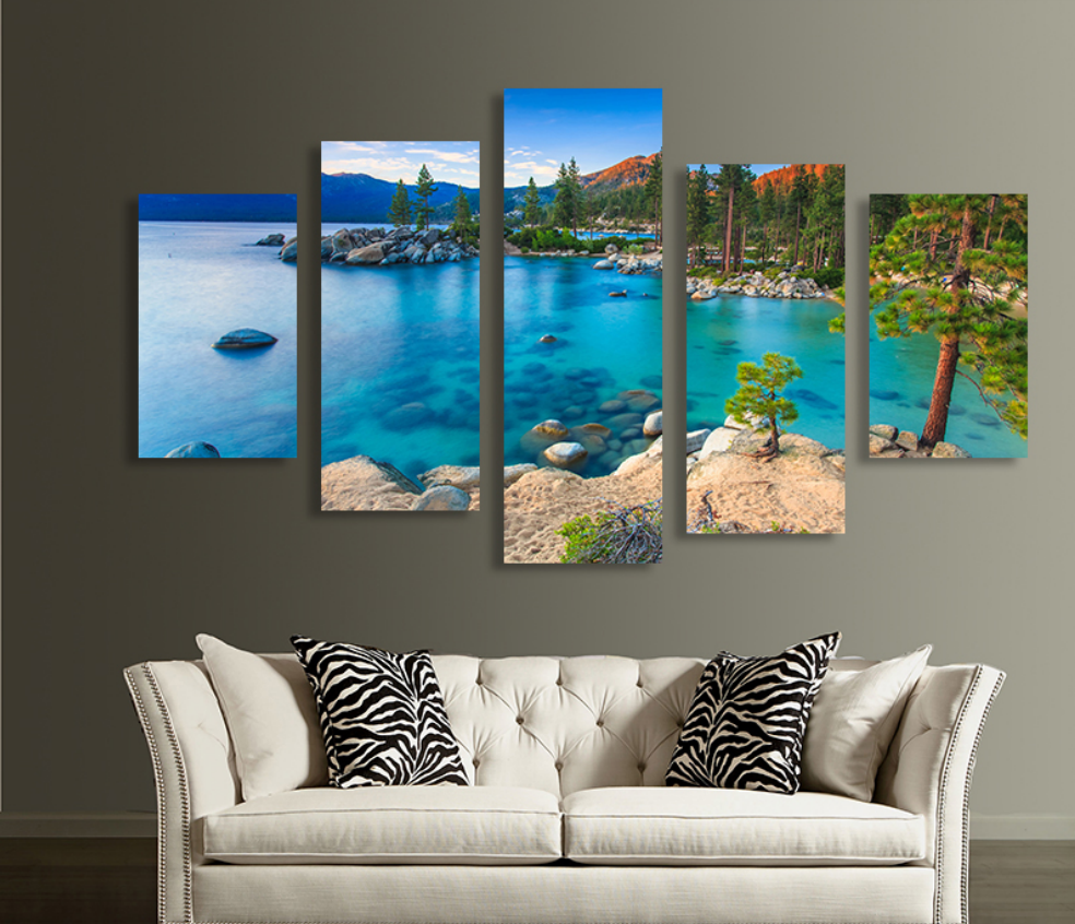 相框布画北欧客厅玄关装饰画 走廊过道壁画 沙发背景油画挂画