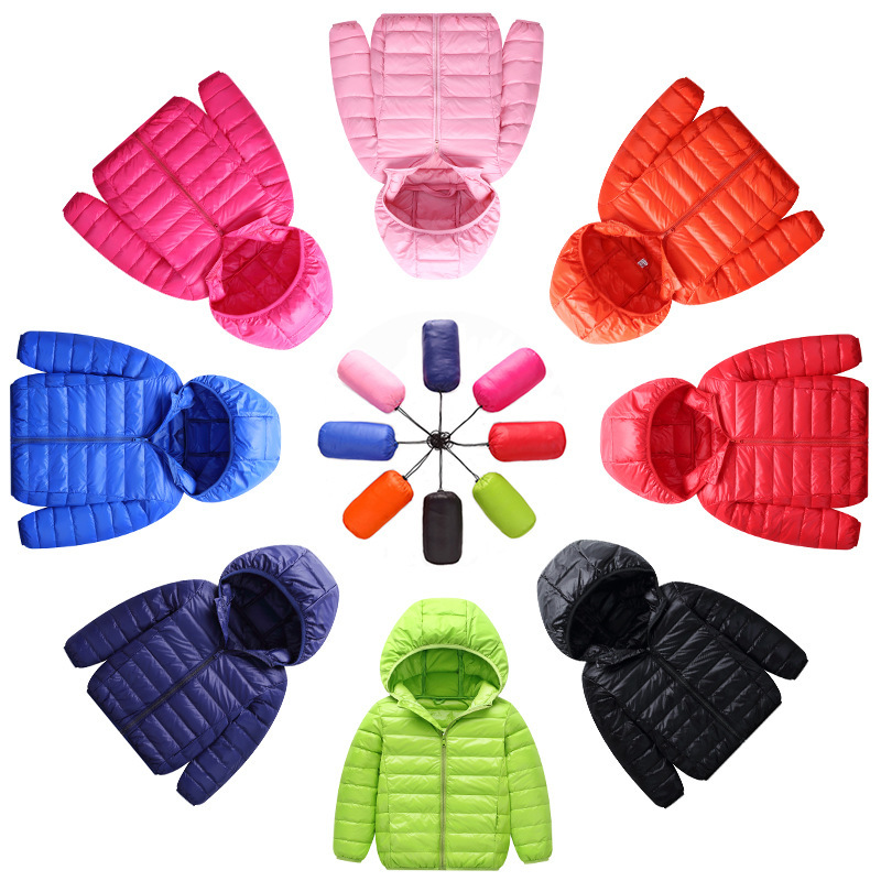 2021新款儿童轻薄羽绒服童装秋冬短款韩版中小童女童宝宝冬季外套