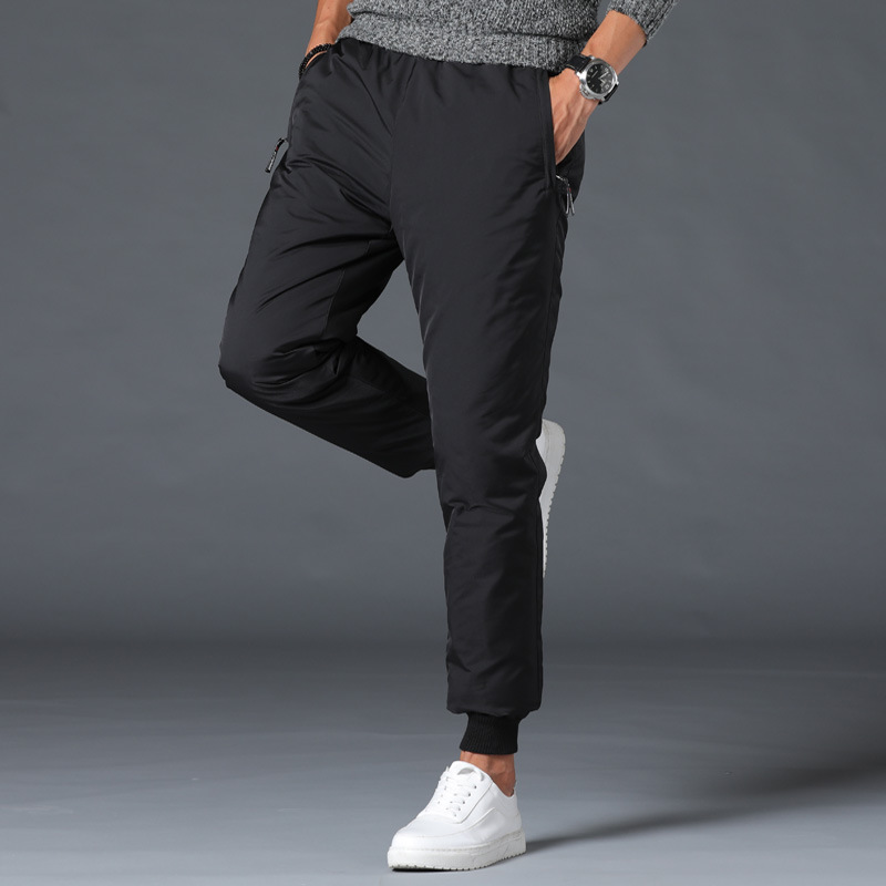 羽绒裤 男士外穿加厚羽绒裤一件代发032款