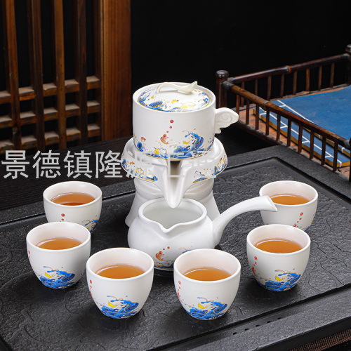Tea Set Tea Cup teapot Travel Tea Set Ceramic Gaiwan Jingdezhen Ceramic Pot Kung Fu Tea Set Tea Tray Tea Pot