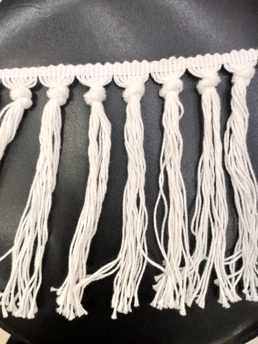 polyester and cotton， manual knotting tassel