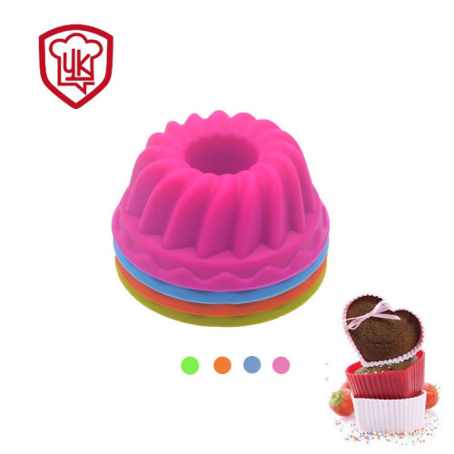 12pcs small pumpkin cookie cake cup silicone muffin cup pudding cup silicone mold