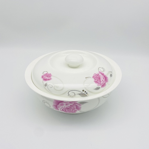 Special Offer Processing Grade I Rose Fangyuan Ceramic Bowl Plate Tableware Dish Dish Dish Soup Bowl Noodle Bowl Rice Bowl Spoon
