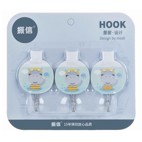 Factory Wholesale Creative Pencil Clothes Hook Plastic Hook Sticky Hook Hook