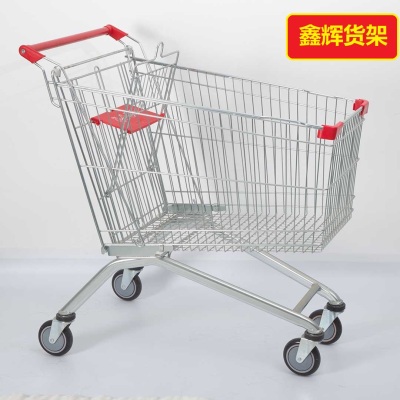 Supermarket Shopping Cart Wholesale Supermarket & Shopping Malls Convenience Store Trolley Herringbone Foot Shopping Mall Supermarket Trolley