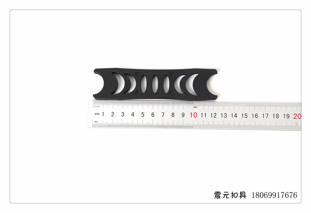 Black PVC plastic soft rubber handle for kayaks and assault boats, rubber handle for luggage accessories pic 6