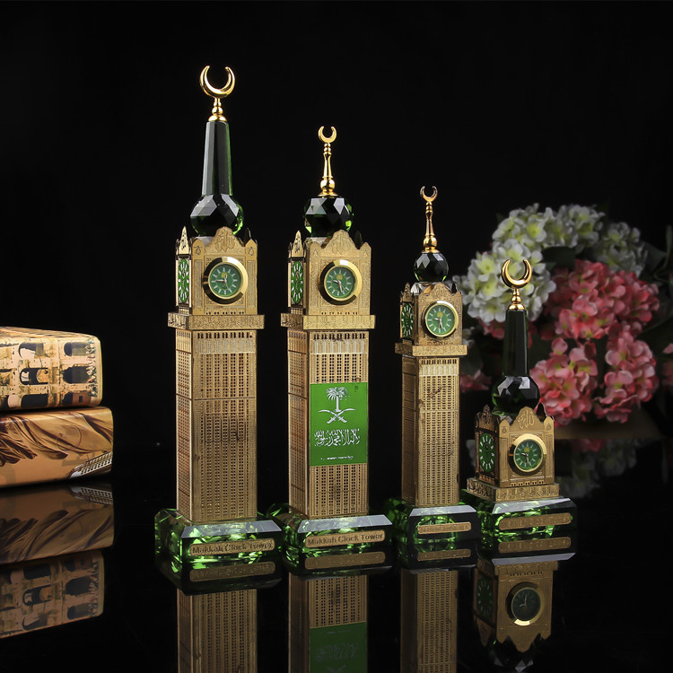 水晶伊斯兰教穆斯林摆件麦加天房工艺品麦地那清真寺麦加克尔白