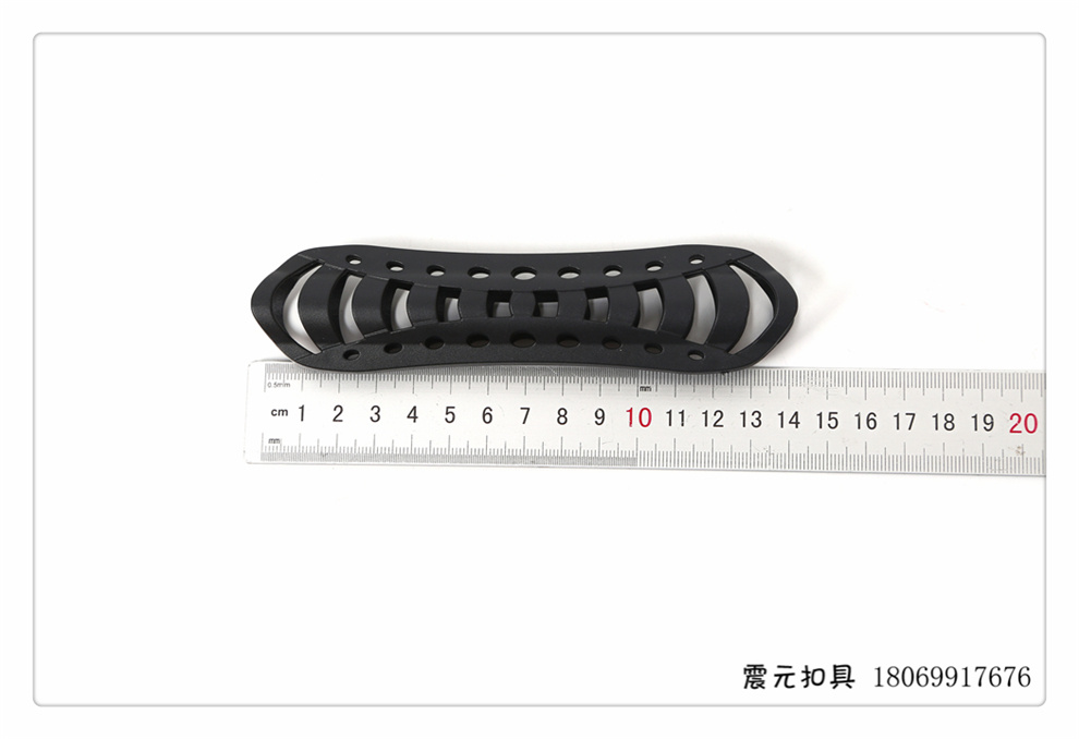 Black PVC plastic soft rubber handle for kayaks and assault boats, rubber handle for luggage accessories pic 7