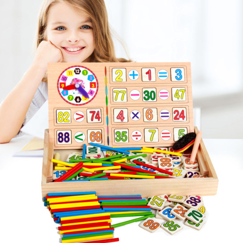 Montessori Early Education Teaching Aid Toys Learning Digital Computing Educational Toy Kindergarten Preschool Children‘s Intelligence Toys