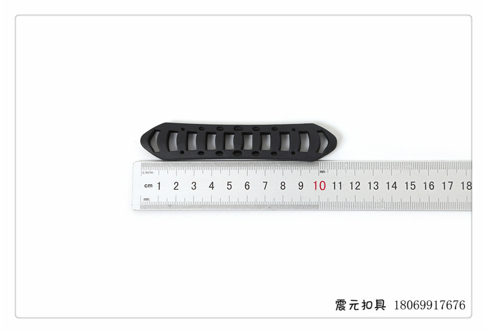 Black PVC plastic soft rubber handle for kayaks and assault boats, rubber handle for luggage accessories pic 4