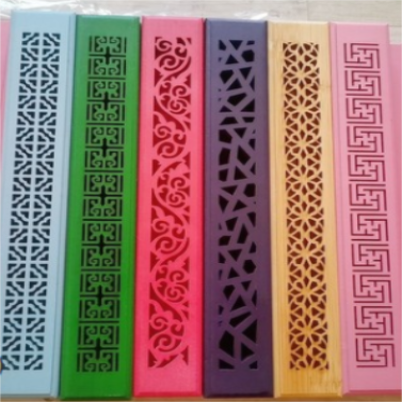 2021芸亭工艺15cm楠竹香盒黑色棕色粉色可自定义