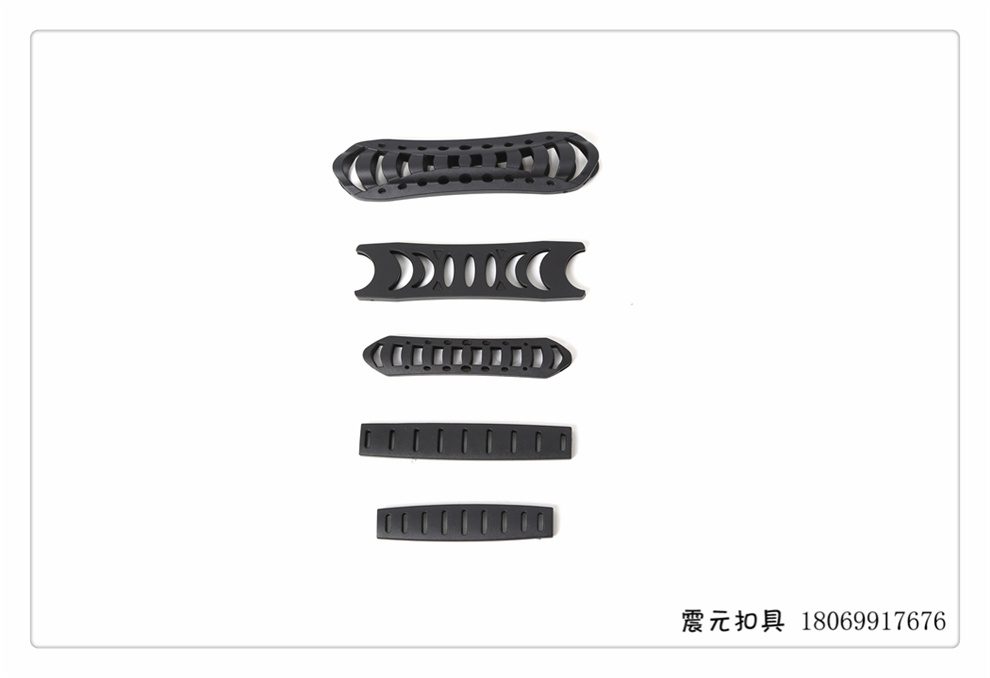 Black PVC plastic soft rubber handle for kayaks and assault boats, rubber handle for luggage accessories pic 8