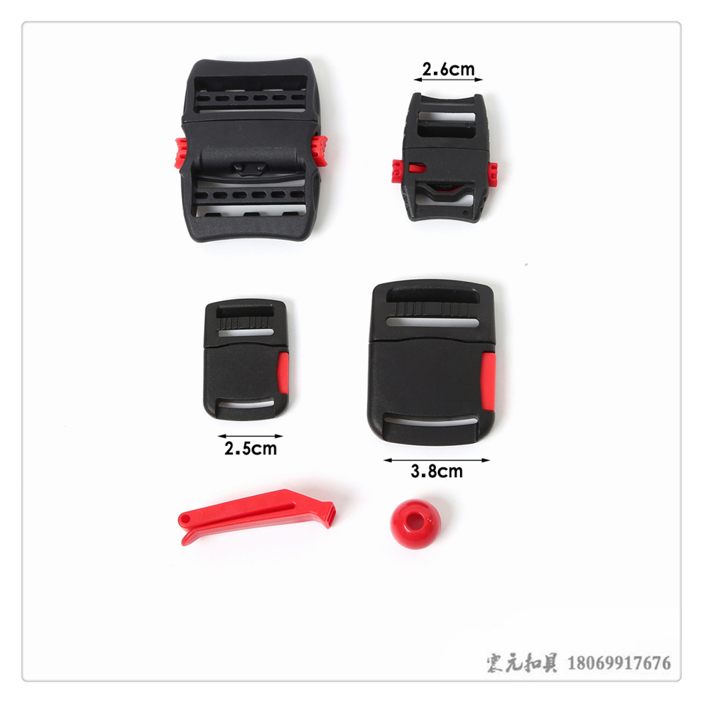 Multi-purpose travel backpack hooks, plastic wire hooks, luggage hooks, rotating hooks, various plastic accessories, webbing hooks and buckles pic 15