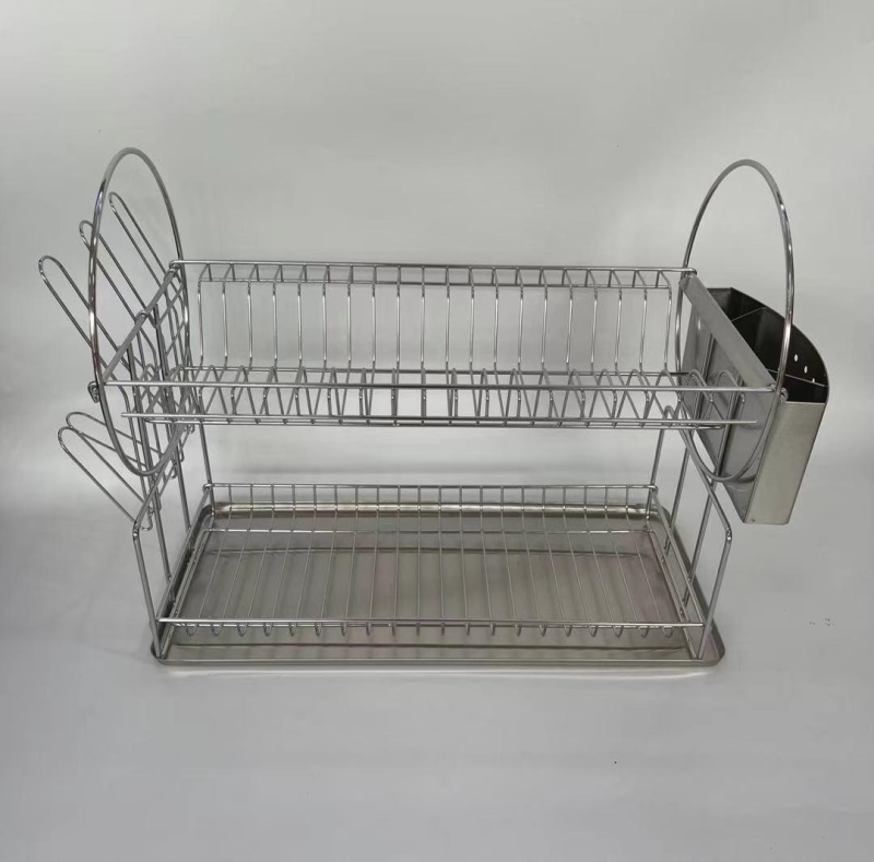 厨房抽屉里的置碗架