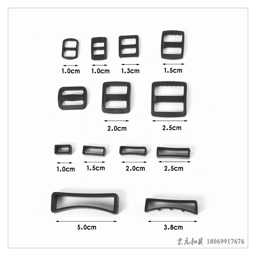 Multi-purpose travel backpack hooks, plastic wire hooks, luggage hooks, rotating hooks, various plastic accessories, webbing hooks and buckles pic 7