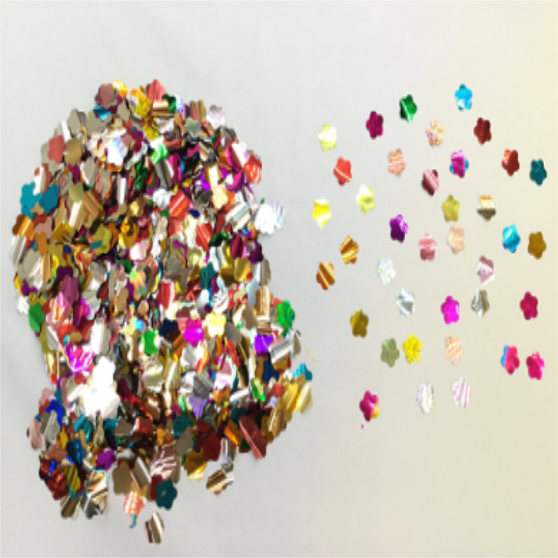 亮片造型气球填充物波波球填充物透明气球铝箔抛撒纸屑