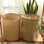 Cotton and Linen Fabric Dirty Clothes Basket Laundry Basket Folding Large Laundry Bucket Clothing Ins Storage Bucket Drawstring Storage Basket