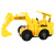 Electric Excavator Music Luminous Universal Excavator Wholesale Colorful Flash Small Gift Children's Toy Car