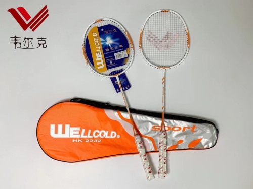 training badminton racket welke 2232 aluminum alloy integrated badminton racket
