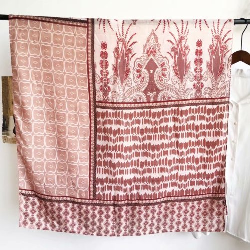 New Live Broadcast Hot Selling Cotton and Linen Scarf Spring and Autumn Fashion Women‘s Hemp Printed Silk Scarf Sunscreen Sunshade Shawl Long Scarf