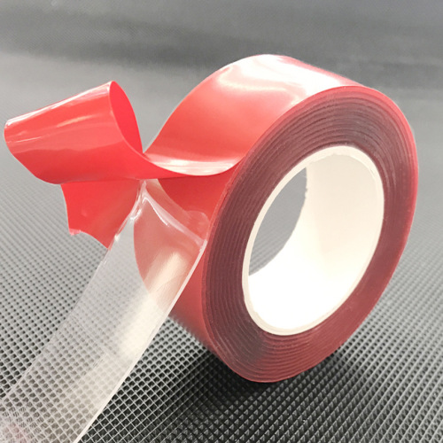 [Factory Direct Sales] Transparent Foam Double-Sided Adhesive Acrylic Tape Red Film Double-Sided Adhesive High Temperature Double-Sided Adhesive