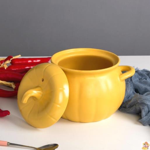 NB南瓜煲耐干烧800度不裂砂锅陶瓷汤锅焖锅汤煲批发