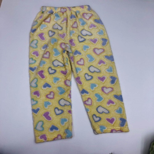 flannel blanket pants custom printed pattern processing pajama pants soft and comfortable average size factory fast shipment