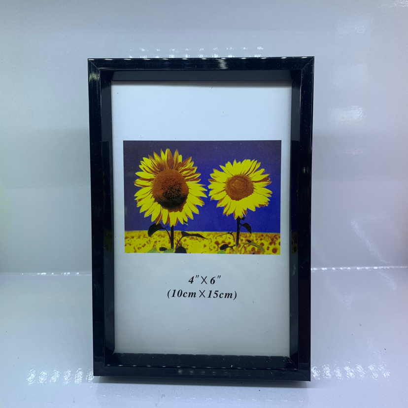 White PVC colored plastic photo frames, studio picture frames, display stands, photo walls, customized plastic photo frames of various sizes pic 2