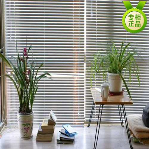 Wholesale and Retail 25mm Solid Color Partition Venetian Blind Office Aluminum Alloy Venetian Blind Shading Curtain