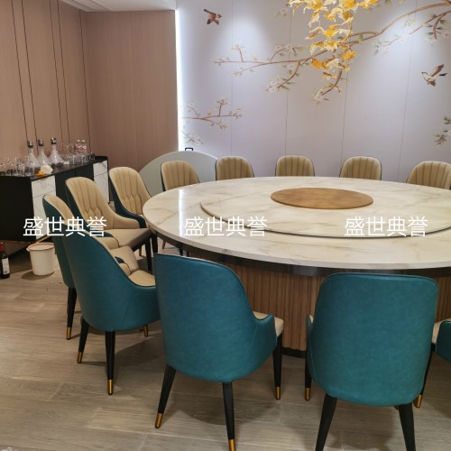 huzhou banquet center light luxury dining table and chair wholesale seafood hotel box fashion pineapple chair restaurant modern dining chair