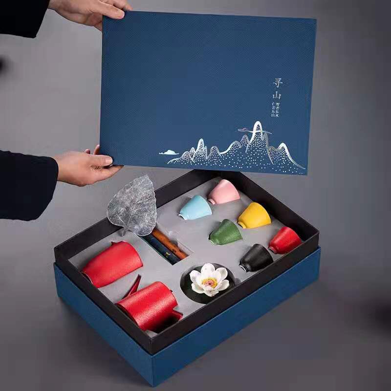 中秋礼品上架——大量出货了，下单的速度，
新款！香茶具茶叶罐