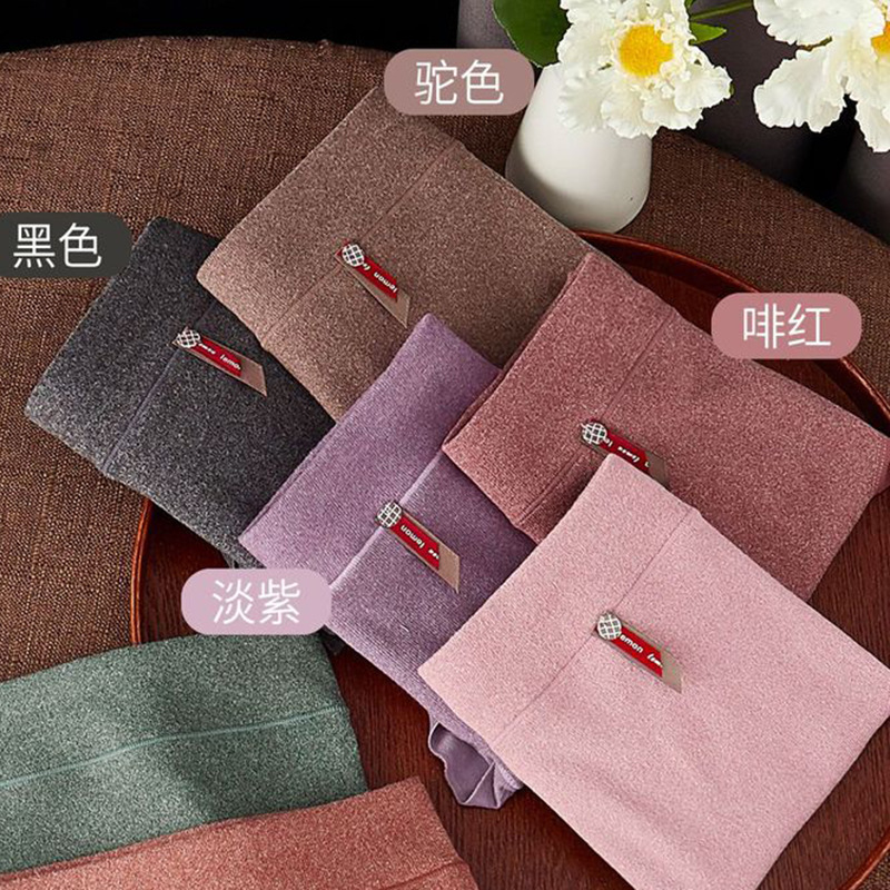 2021新品棉质复古风提臀女士内裤 性感中简约腰纯色透气内裤批发