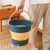 Thickened Household Multi-Functional Collapsible Bucket Outdoor Foot Bath Barrel Portable Outdoor Water Storage Tank