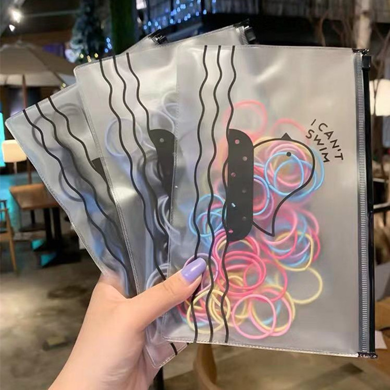 网红ins发绳头饰橡皮筋头绳女扎头发发圈简约头发基础皮筋高弹力