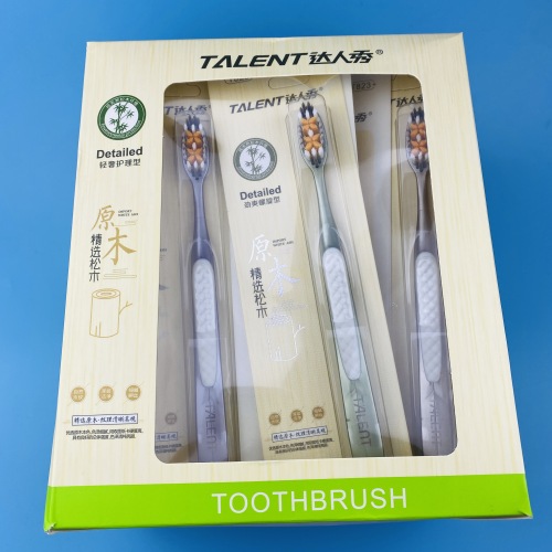 Talent Show T823 Cool Spiral Adult Soft-Bristle Toothbrush