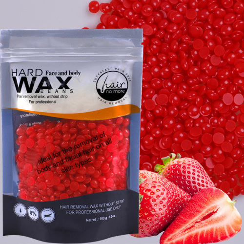 New Hair Removal Wax Bean Series 100G Solid Hard Wax Paper-Free Wax Therapy Tablets honey Beans Full Body Hair Removal 12 Colors