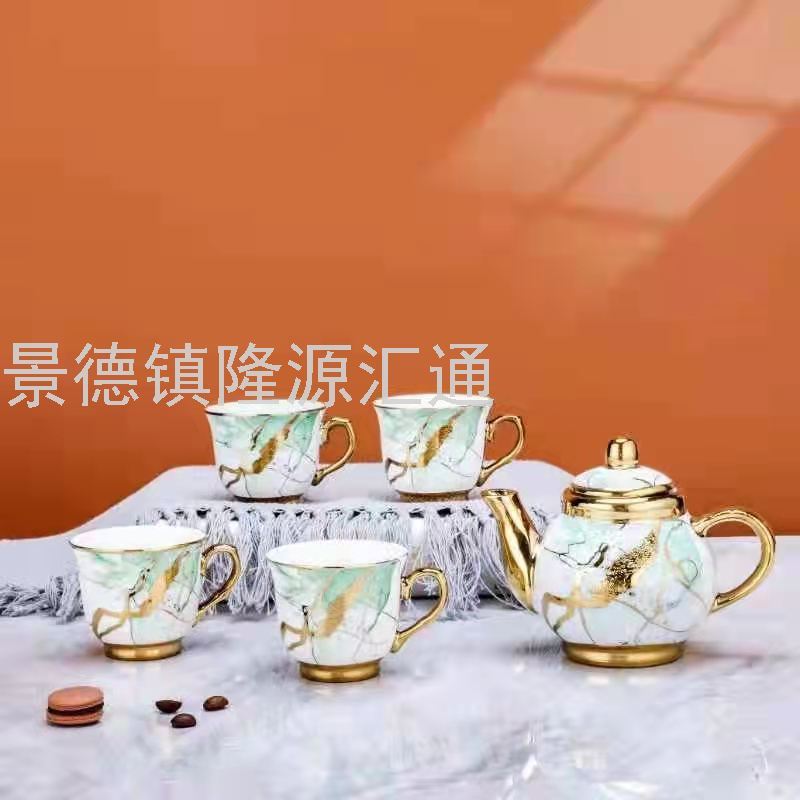 陶瓷咖啡具咖啡杯咖啡壶陶瓷壶杯碟欧式水具礼品促销婚庆详情9