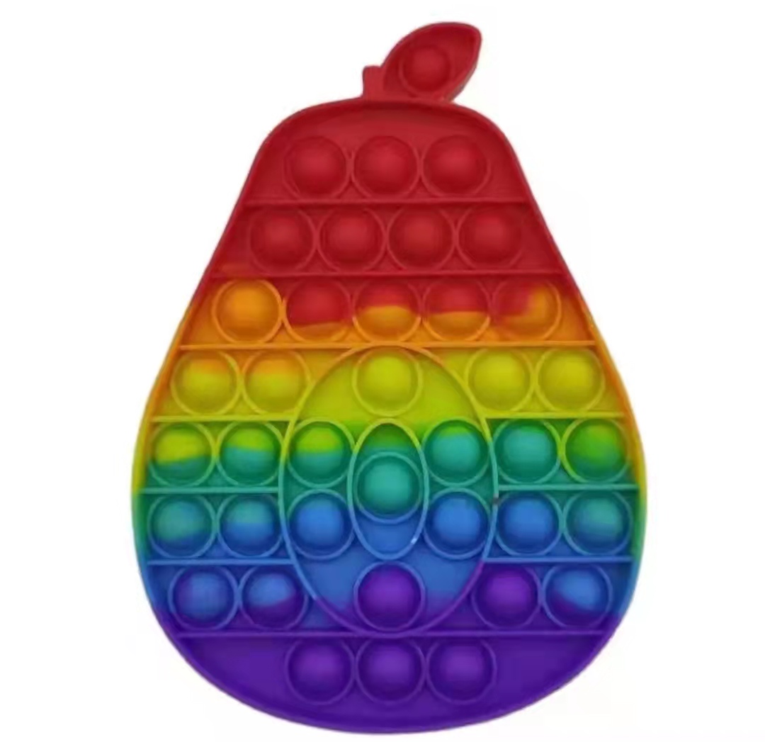 彩虹灭鼠先锋popit泡泡乐捏捏乐发泄解压减压玩具Amazon跨境爆款