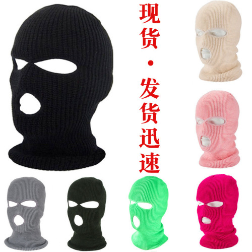 CSGO Head Cover Anti-Terrorism Elite Men Warm Cold Winter Full Face Baotou Bandit Hat Phoenix Warrior Hat Mask 