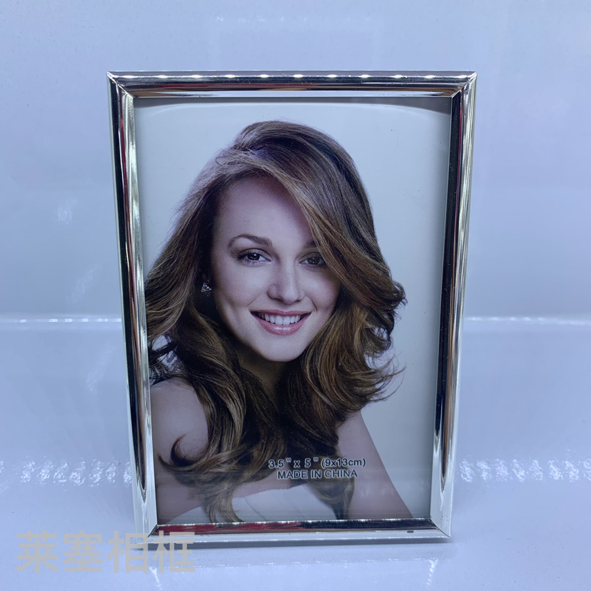 细圆边铁电镀玻璃北欧创意装饰礼物工艺品摆件家居金属相框