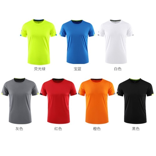 Customized Quick-Drying Clothes Loose Men‘s and Women‘s Same Sports Running T-shirt Short Sleeve Printed Logo