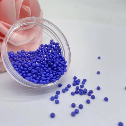 Fine Paint Glass Small Rice-Shaped Beads Handmade Beads