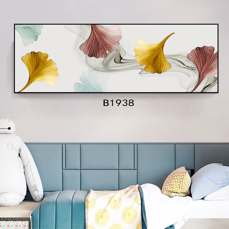 沙发布画布画风景油画装饰画相框客厅卧室壁画餐厅挂画床头画挂画