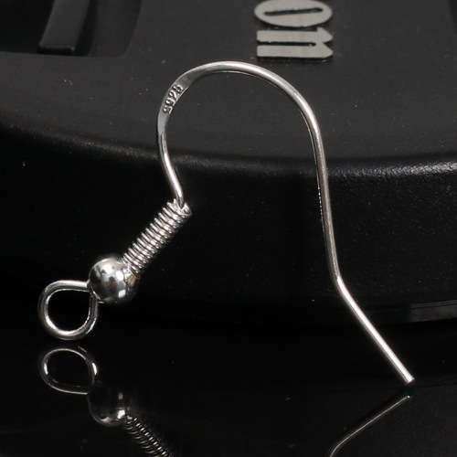 925 Sterling Silver Plated Ear Hook Accessories Earrings Ear Jewelry 14K Gold Handmade DIY Sterling Silver Accessories Factory Direct Wholesale 