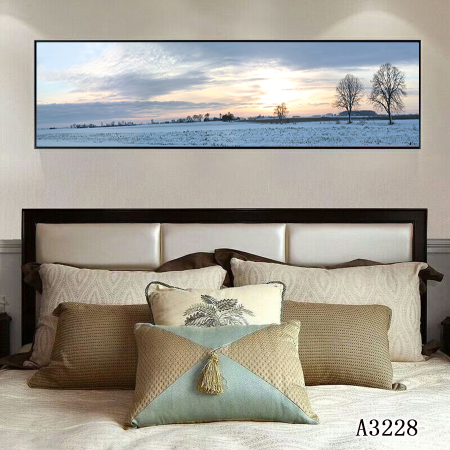 床头画沙发布画风景油画装饰画相框客厅卧室壁画花卉挂画玄关挂画