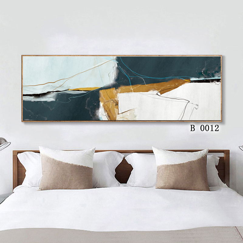 抽象客厅画床头画布画风景油画装饰画相框壁画花卉挂画玄关挂画