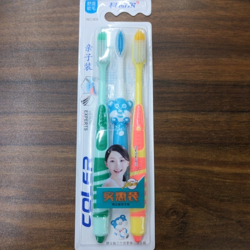 factory direct sales corier family parent-child soft hair toothbrush
