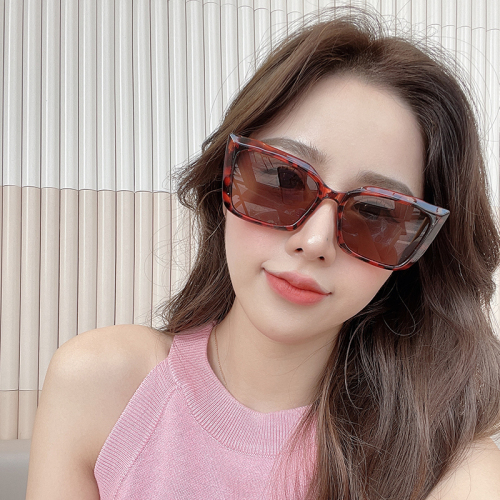 New Small Frame Sunglasses Ins Style Men‘s and Women‘s Celebrity Sunglasses Korean Style Retro Square Frame Glasses 5296