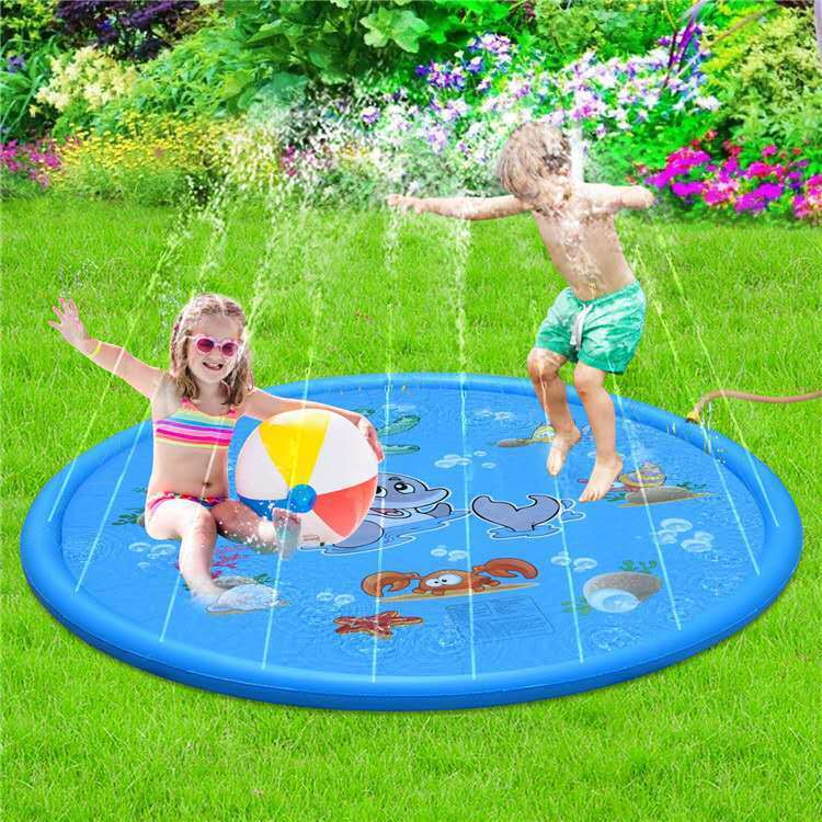 喷水垫喷水池草地洒水垫儿童PVC喷水垫户外戏水垫游泳现货供应详情8