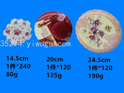Factory Direct Sales Melamine Stock Melamine Fruit Plate Melamine Decals Fruit Plate Running Rivers and Lakes Stall Hot Sale